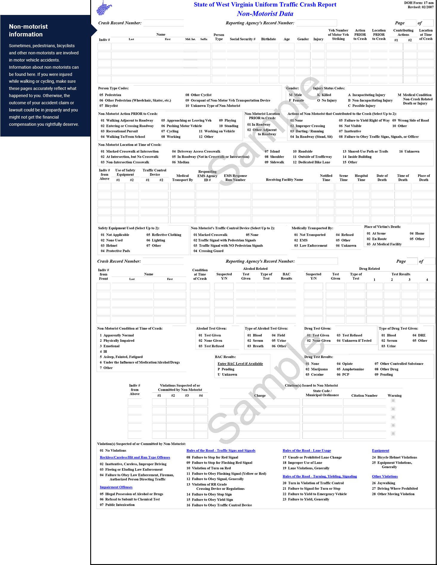 WV Accident Report Page 8