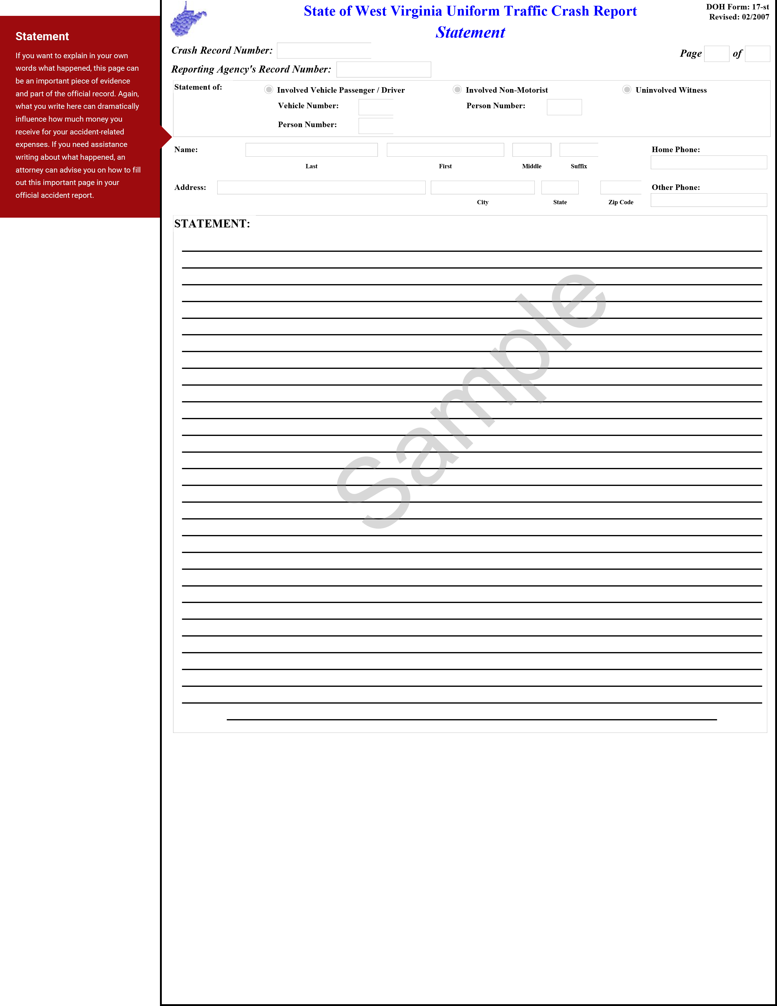 WV Accident Report Page 7